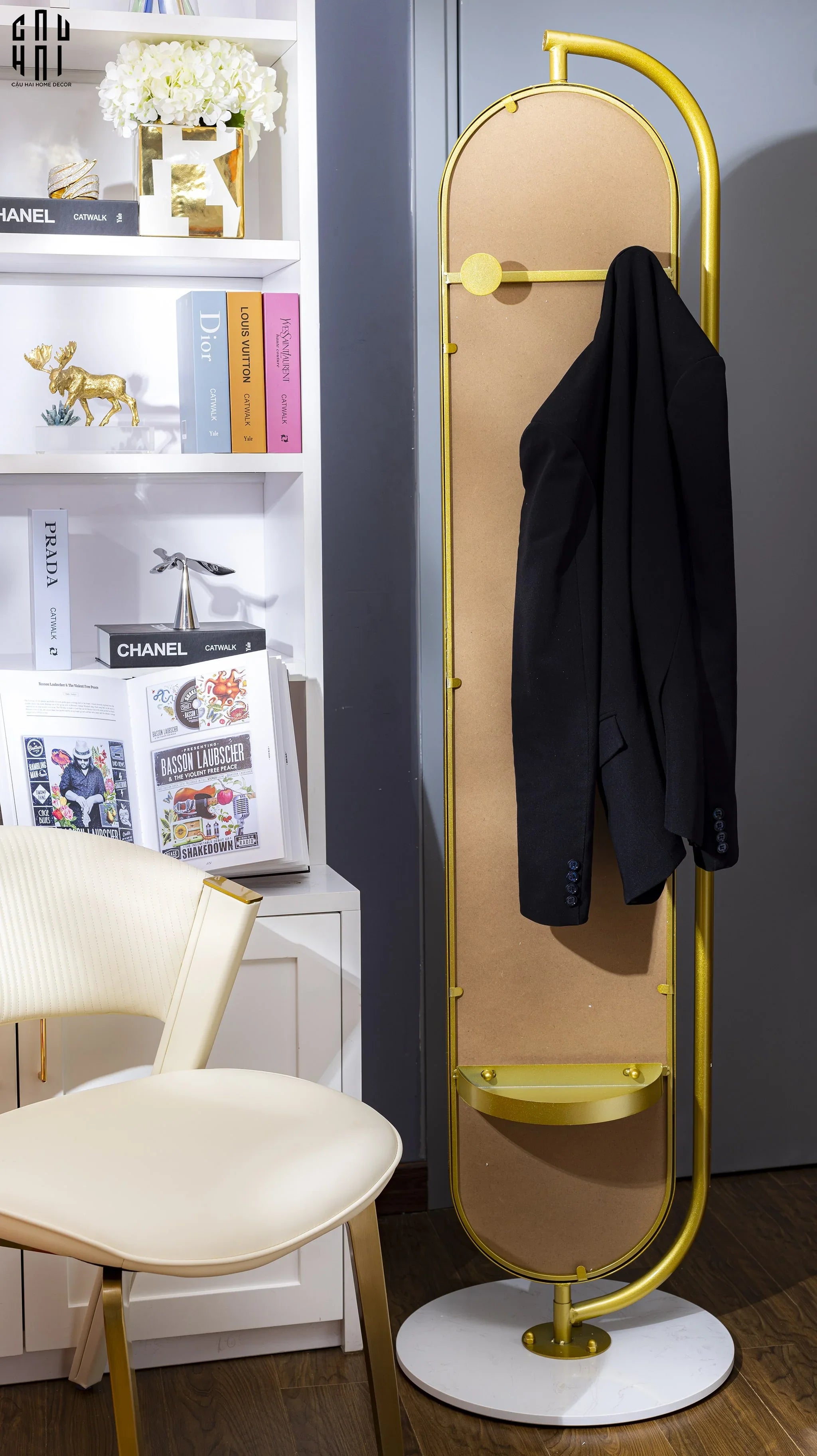 GƯƠNG FULL BODY -Ft GIÁ TREO ĐỒ ROBBIE - CẬU HAI HOME DECOR