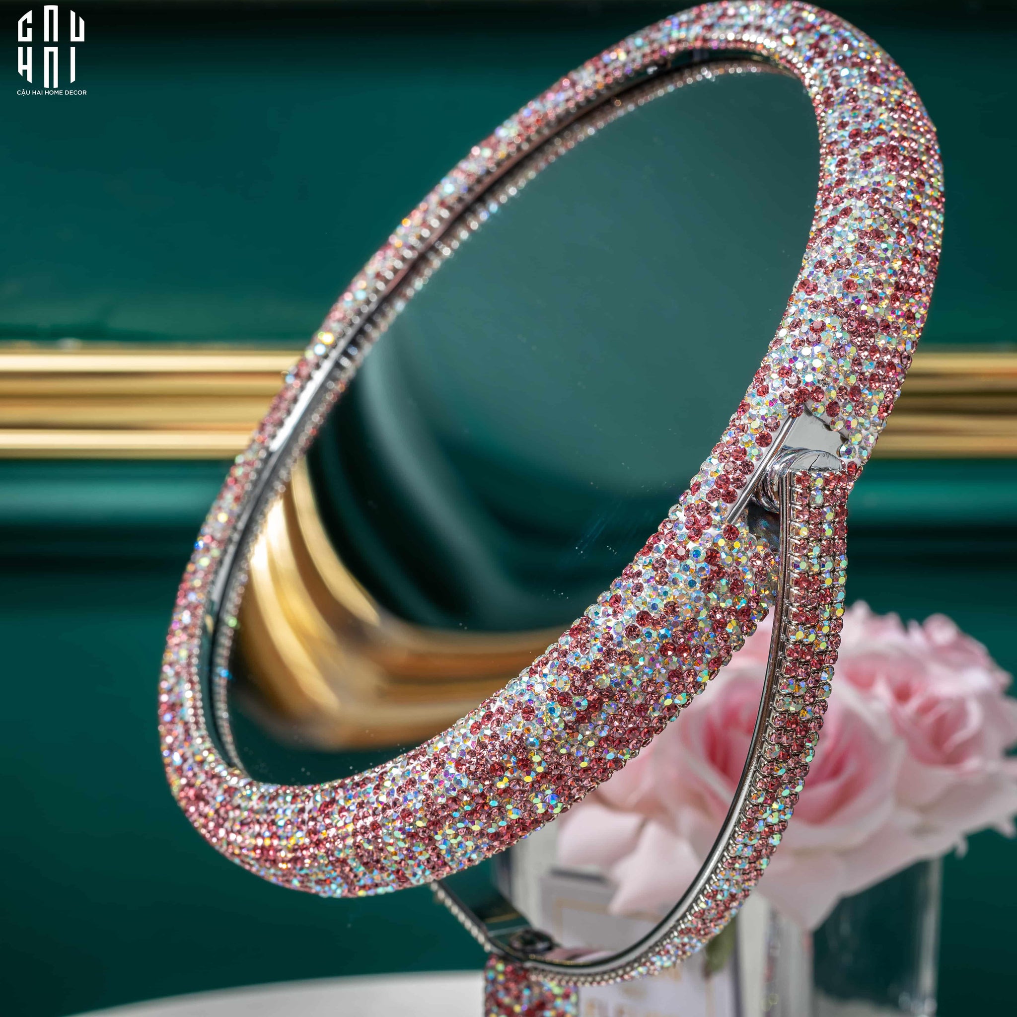 GƯƠNG TRANG ĐIỂM BLING BLING - RUBY - CẬU HAI HOME DECOR