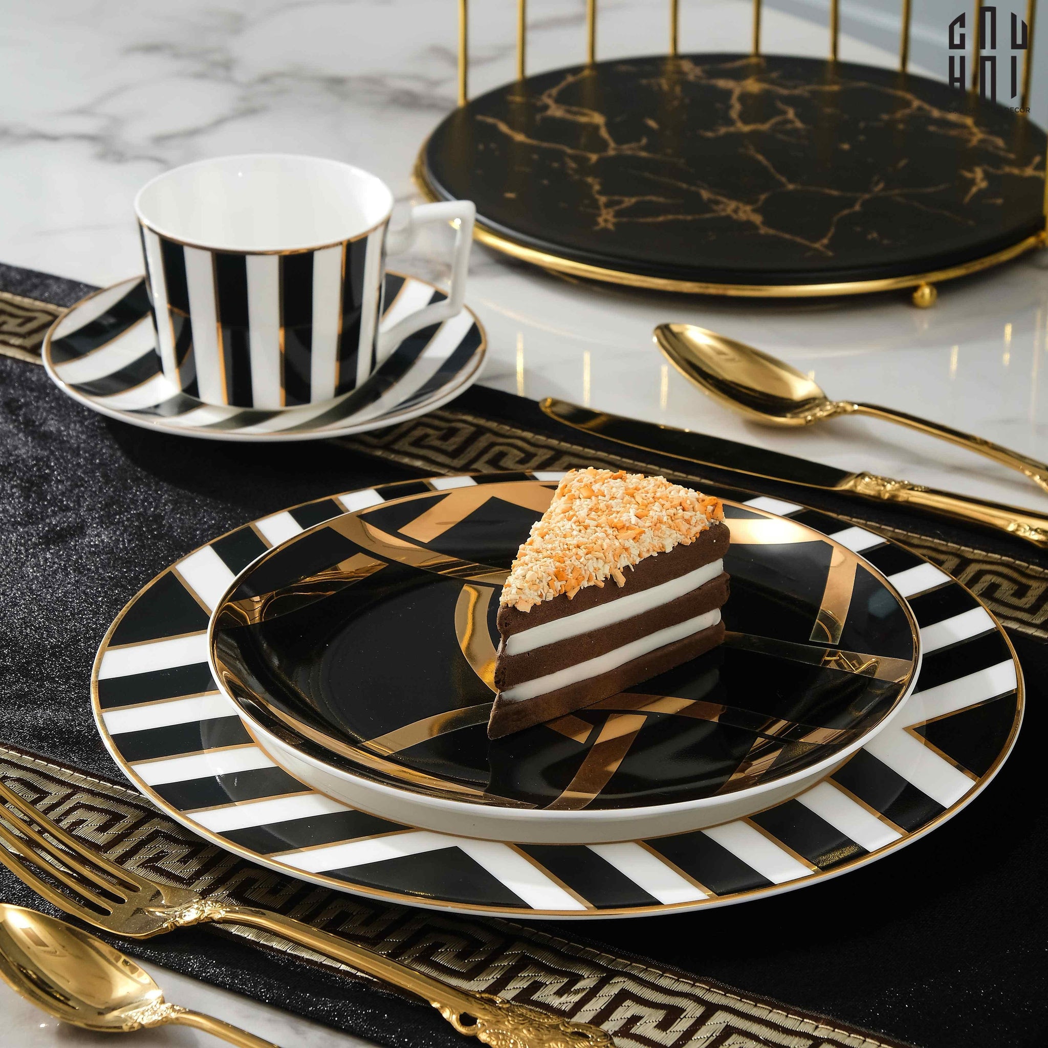 HARLEY DINNER PLATE SET 2PCS - CẬU HAI HOME DECOR