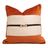 Vỏ Gối L'Équestre Harnais - Sunset Ivory 45-VỎ GỐI-Đối tác tại Trung Quốc theo từng đơn đặt hàng-CẬU HAI HOME DECOR