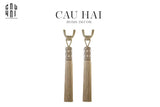 HAUTE FOLIE - CỘT MÀN ĐÔI CANNAGE BEIGE TASSEL CURTAIN TIEBACK 90CM - CẬU HAI HOME DECOR
