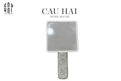 Haute Folie - Gương Cầm Tay Diamond Bling Bling-CẬU HAI HOME DECOR