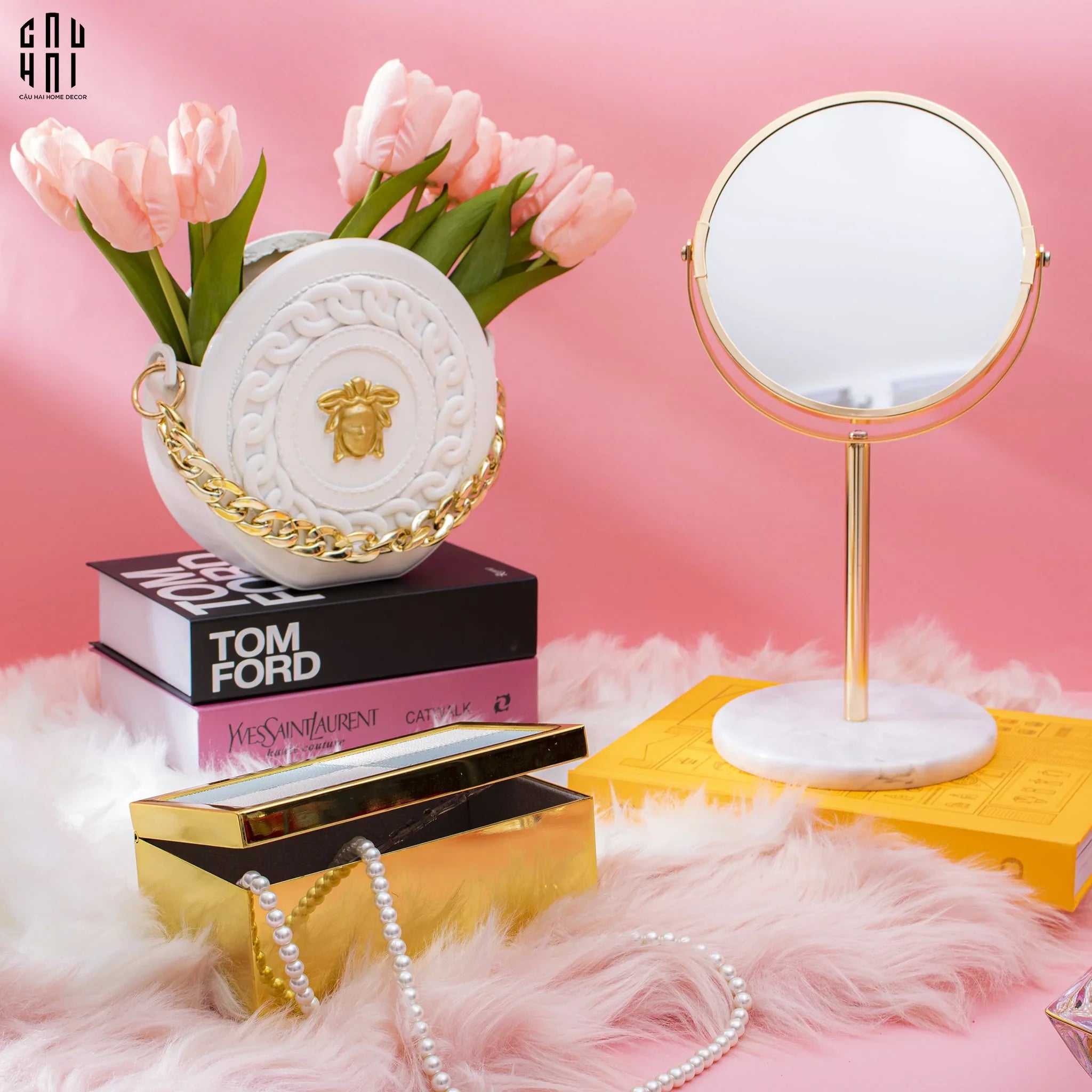 Haute Folie - Hộp Đựng Đa Năng - Briton Premium Ss25-CẬU HAI HOME DECOR
