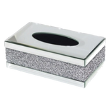 Haute Folie - Hộp Giấy Chữ Nhật Viền Gương Cắt Cạnh — Starlight Mirrored Tissue Box-CẬU HAI HOME DECOR-CẬU HAI HOME DECOR