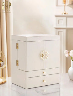 Haute Folie - Hộp Mỹ Phẩm Da Grace Mansion Closet 29x36-CẬU HAI HOME DECOR