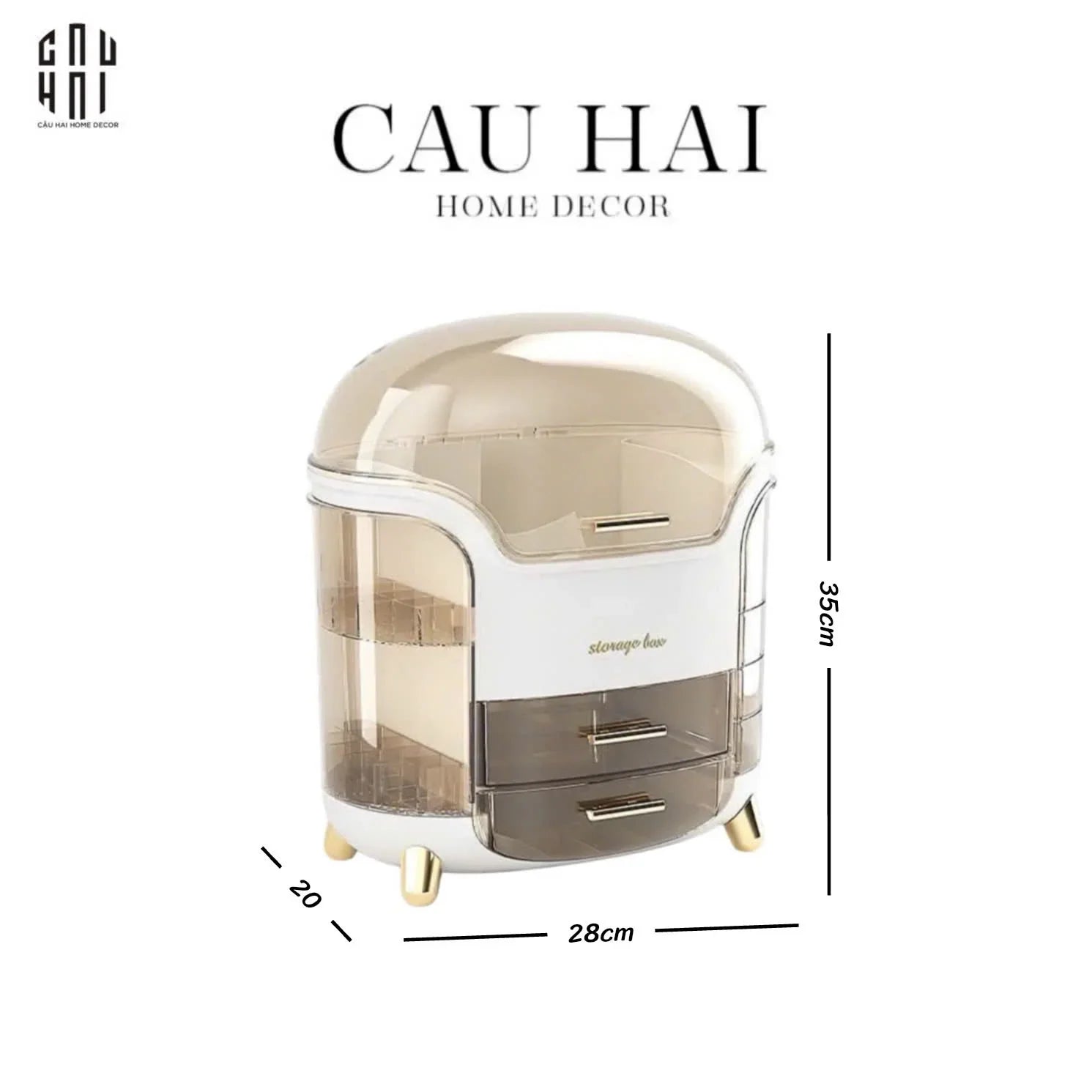 HAUTE FOLIE - HỘP MỸ PHẨM LUXE DÔME FW25 - CẬU HAI HOME DECOR