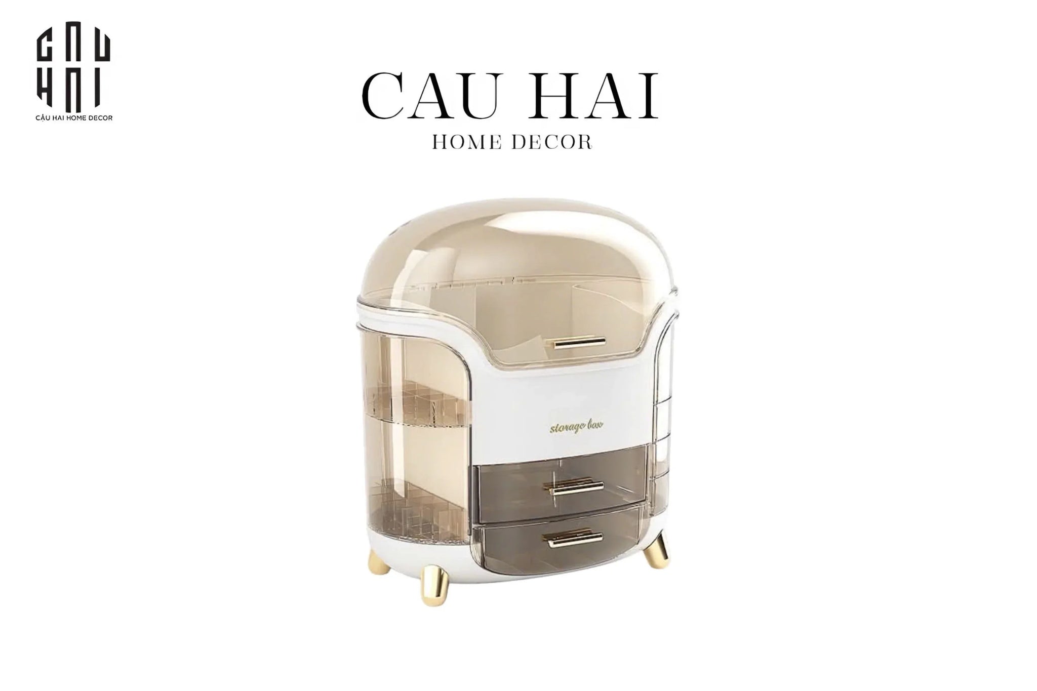 Haute Folie - Hộp Mỹ Phẩm Luxe Dôme Fw25-CẬU HAI HOME DECOR