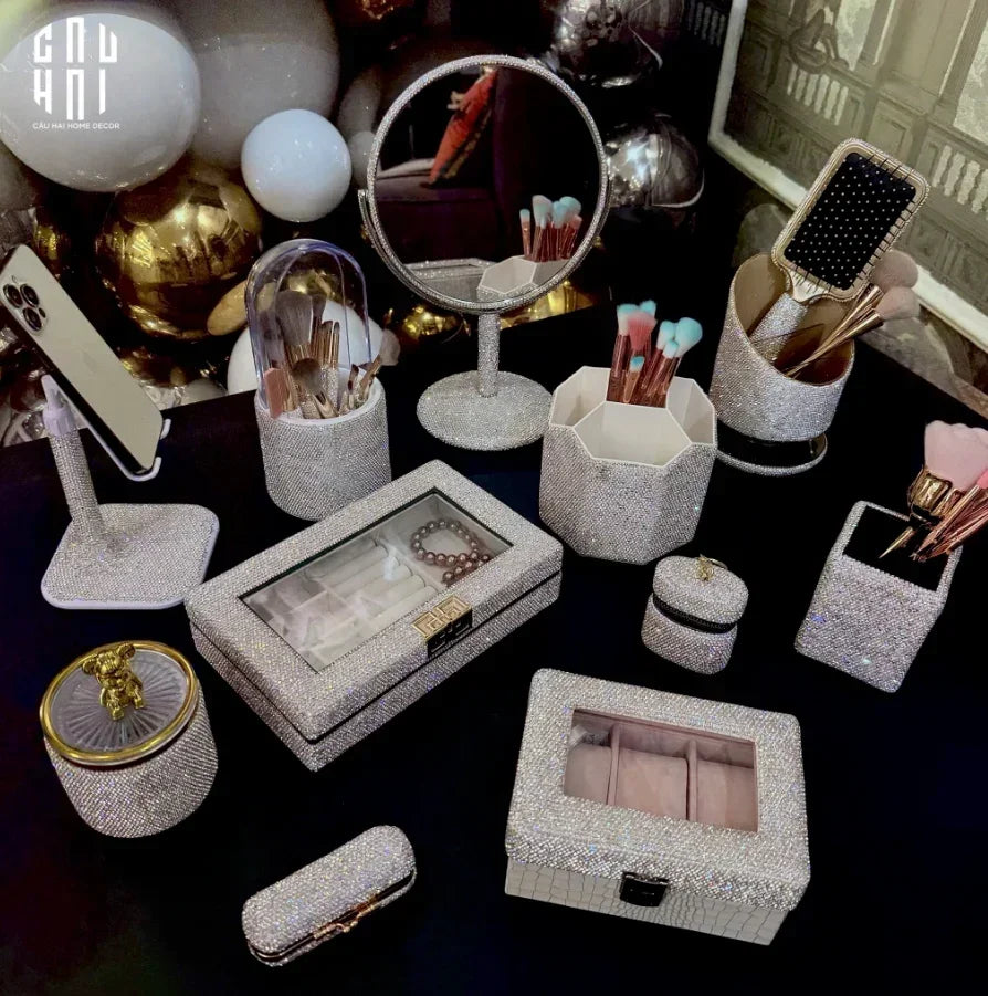 Haute Folie - Hộp Nữ Trang Cao Cấp Bling Bling-HỘP TRANG SỨC-Đối tác tại Trung Quốc theo từng đơn đặt hàng-CẬU HAI HOME DECOR