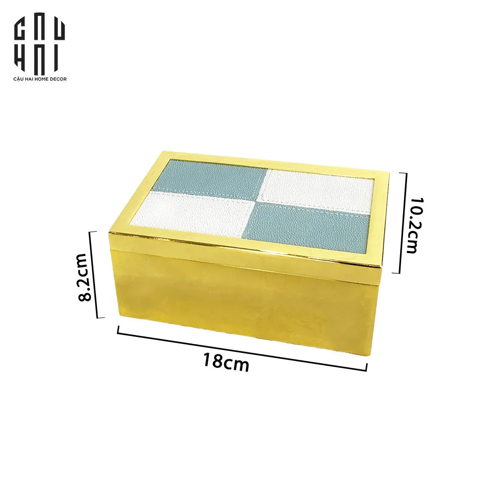 HAUTE FOLIE - HỘP TRANG SỨC BRITON PREMIUM SS25-CẬU HAI HOME DECOR