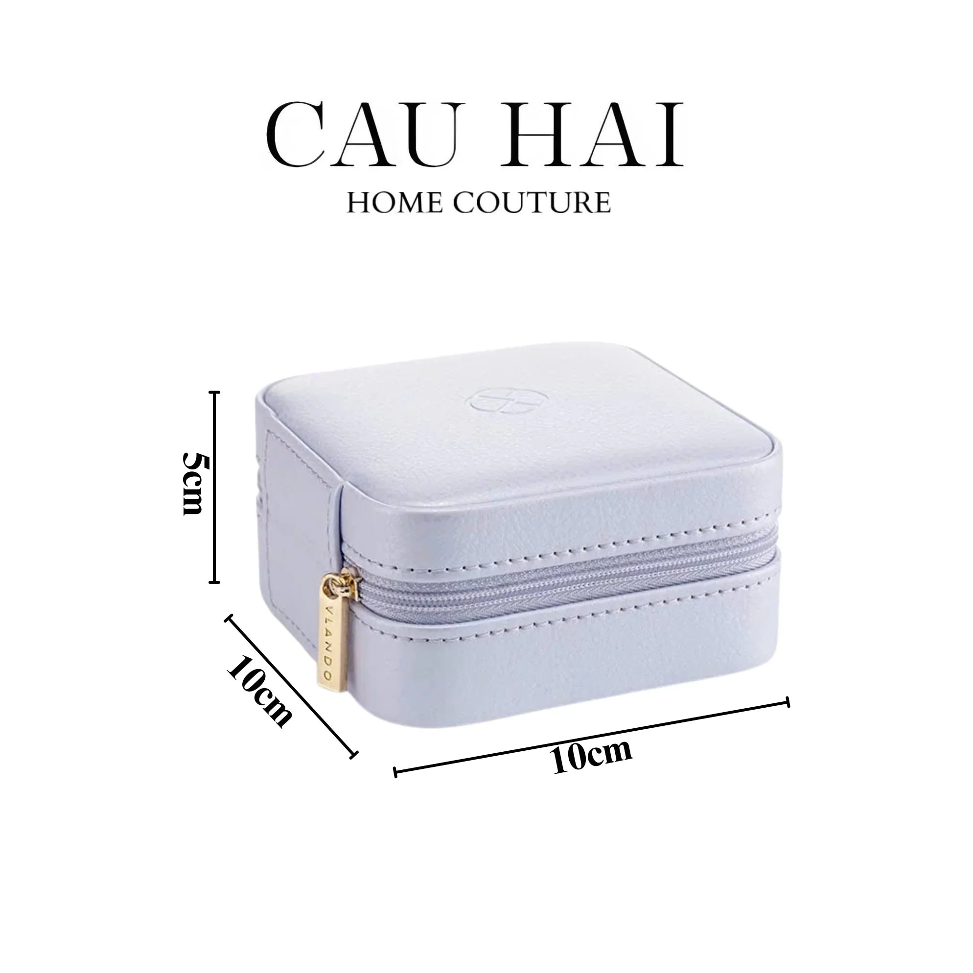 HAUTE FOLIE - HỘP TRANG SỨC MINI JEWELRY VIOLET - CẬU HAI HOME DECOR