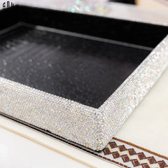 Haute Folie - Khay Da Cao Cấp Croco Diamond Bling Bling Up-CẬU HAI HOME DECOR