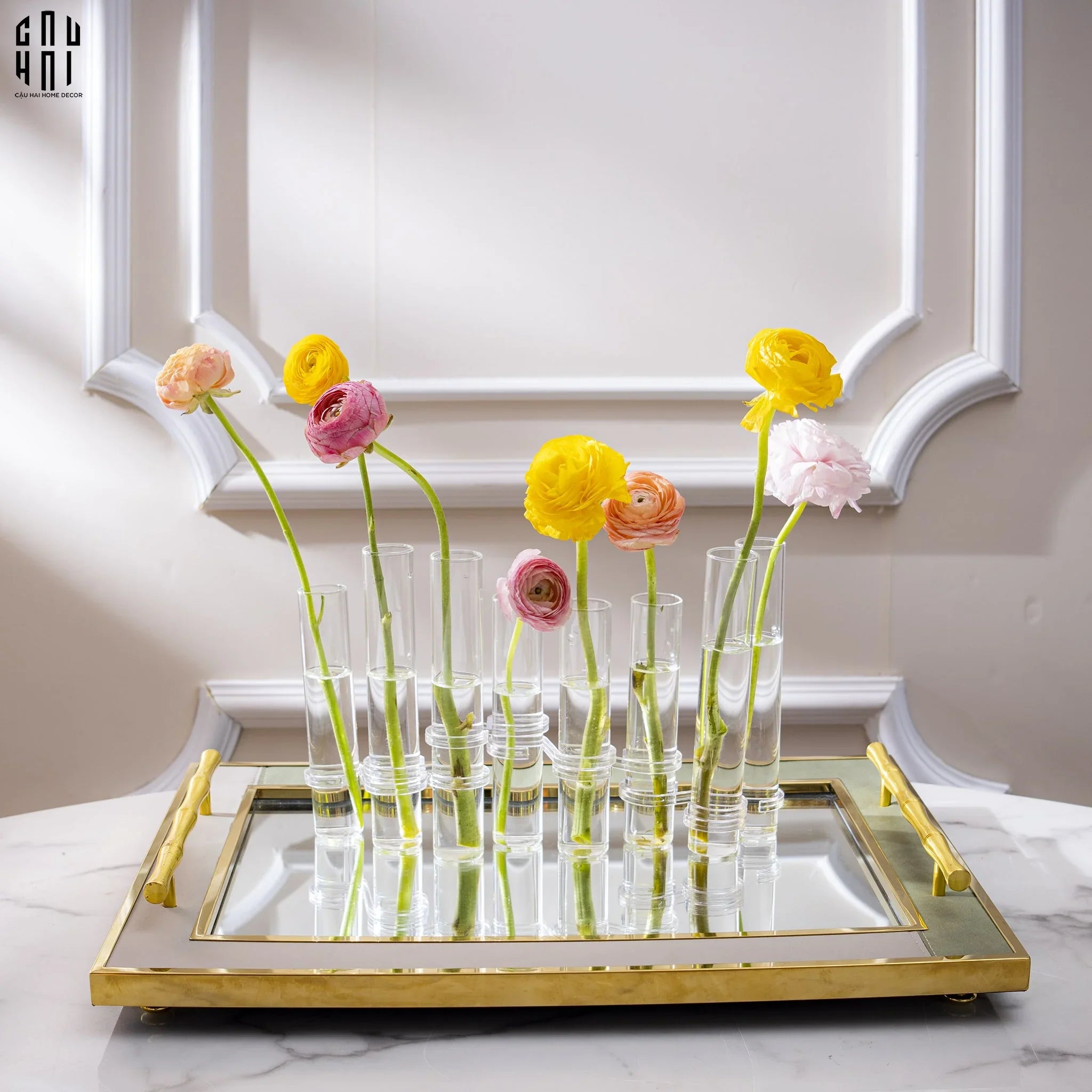 HAUTE COUTURE - KHAY VIỀN DA LUXE LEATHER EDGE BRITON SPÉCIALE ÉDITION UP-CẬU HAI HOME DECOR