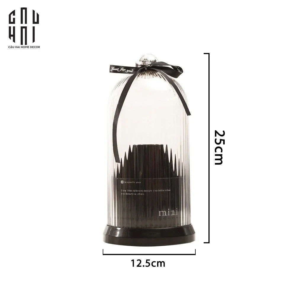 HAUTE FOLIE - LỌ ĐỰNG CỌ MIMI BLACK SS25-CẬU HAI HOME DECOR