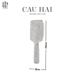 Haute Folie - Lược Vuông Diamond Bling Bling-CẬU HAI HOME DECOR