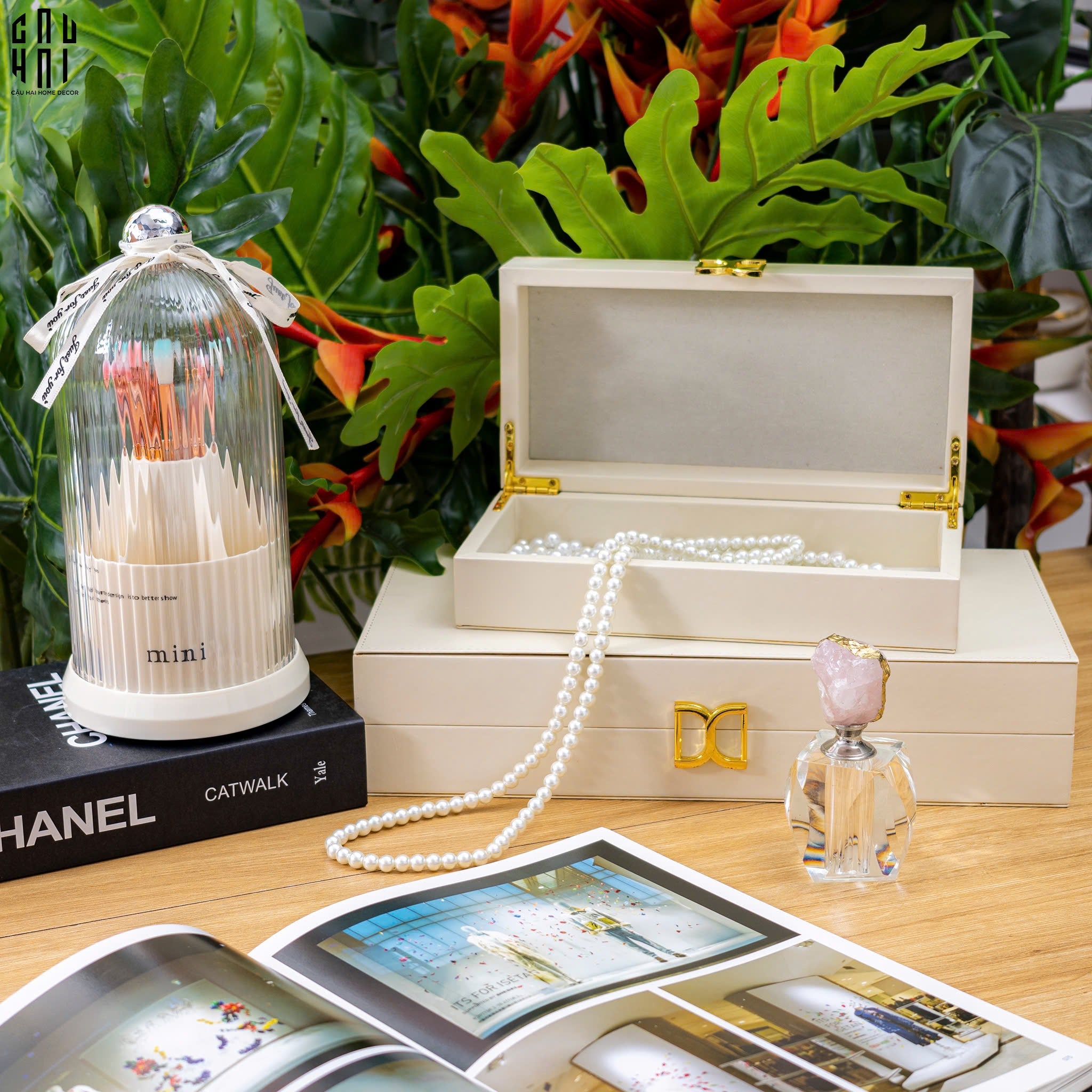 HAUTE FOLIE - SET HỘP TRANG SỨC DELIGHT SS22-CẬU HAI HOME DECOR