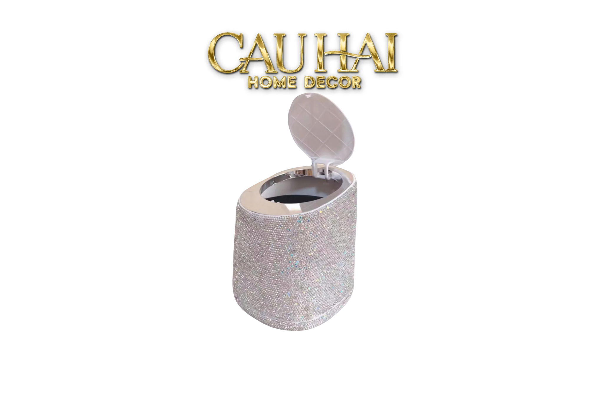 Haute Folie - Thùng Rác Mini Diamond Fantasy Bling Bling-CẬU HAI HOME DECOR