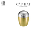 Haute Folie -Thùng Rác Mini Platinum Egg-Thùng Rác-Đối tác tại Trung Quốc theo từng đơn đặt hàng-CẬU HAI HOME DECOR