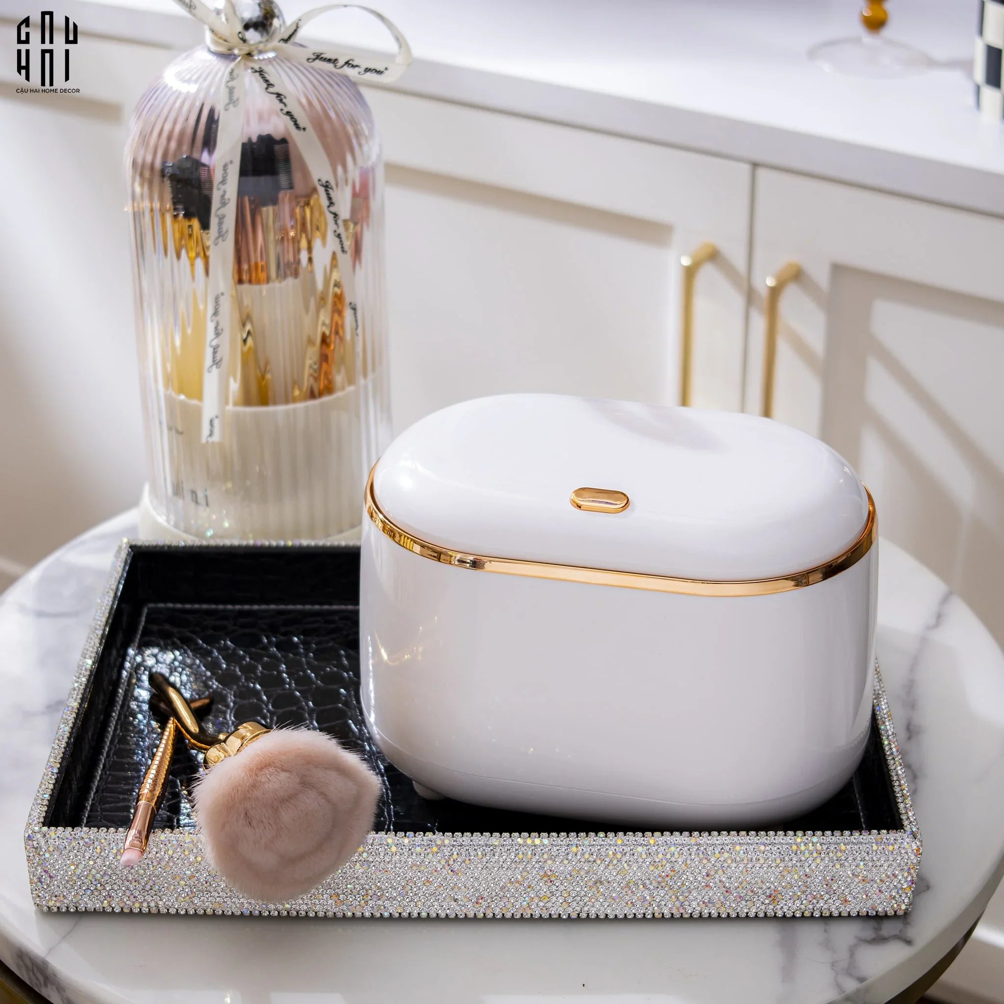 HAUTE FOLIE - THÙNG RÁC MINI SOPHIE - CẬU HAI HOME DECOR