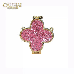 Haute Folie - Túi Pouch Mini Clover Diamond Bling Bling-CẬU HAI HOME DECOR