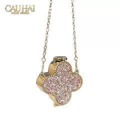 Haute Folie - Túi Pouch Mini Clover Diamond Bling Bling-CẬU HAI HOME DECOR
