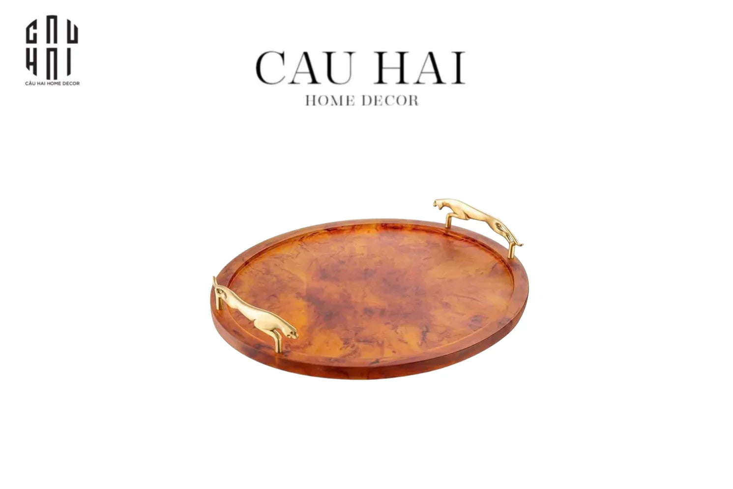 HOME COUTRE - KHAY HỔ PHÁCH AMBER ROAR S43-CẬU HAI HOME DECOR
