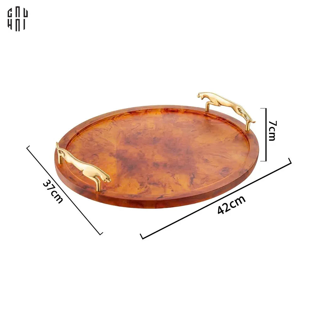 HOME COUTRE - KHAY HỔ PHÁCH AMBER ROAR S43-CẬU HAI HOME DECOR