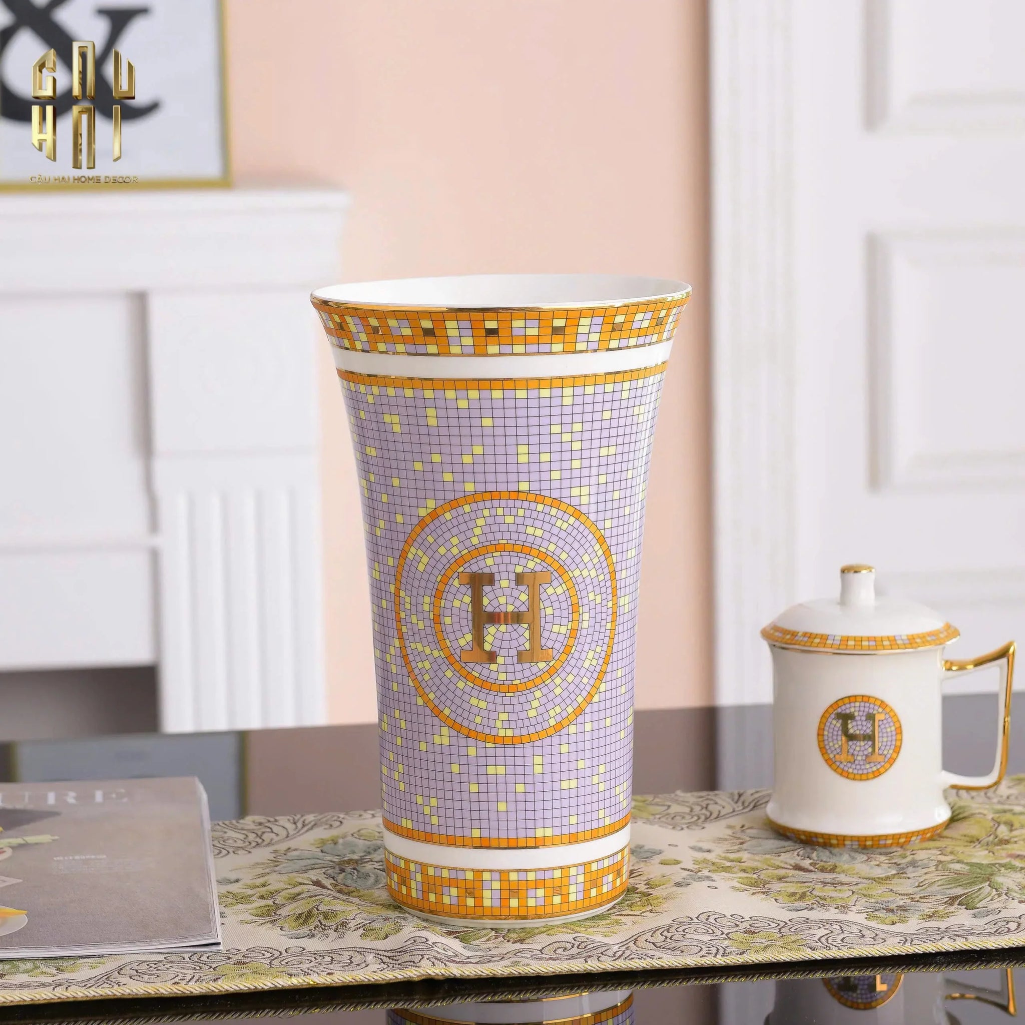 HOME COUTURE - BÌNH HOA CAO CẤP MYSTIC HELIOS SS25-CẬU HAI HOME DECOR