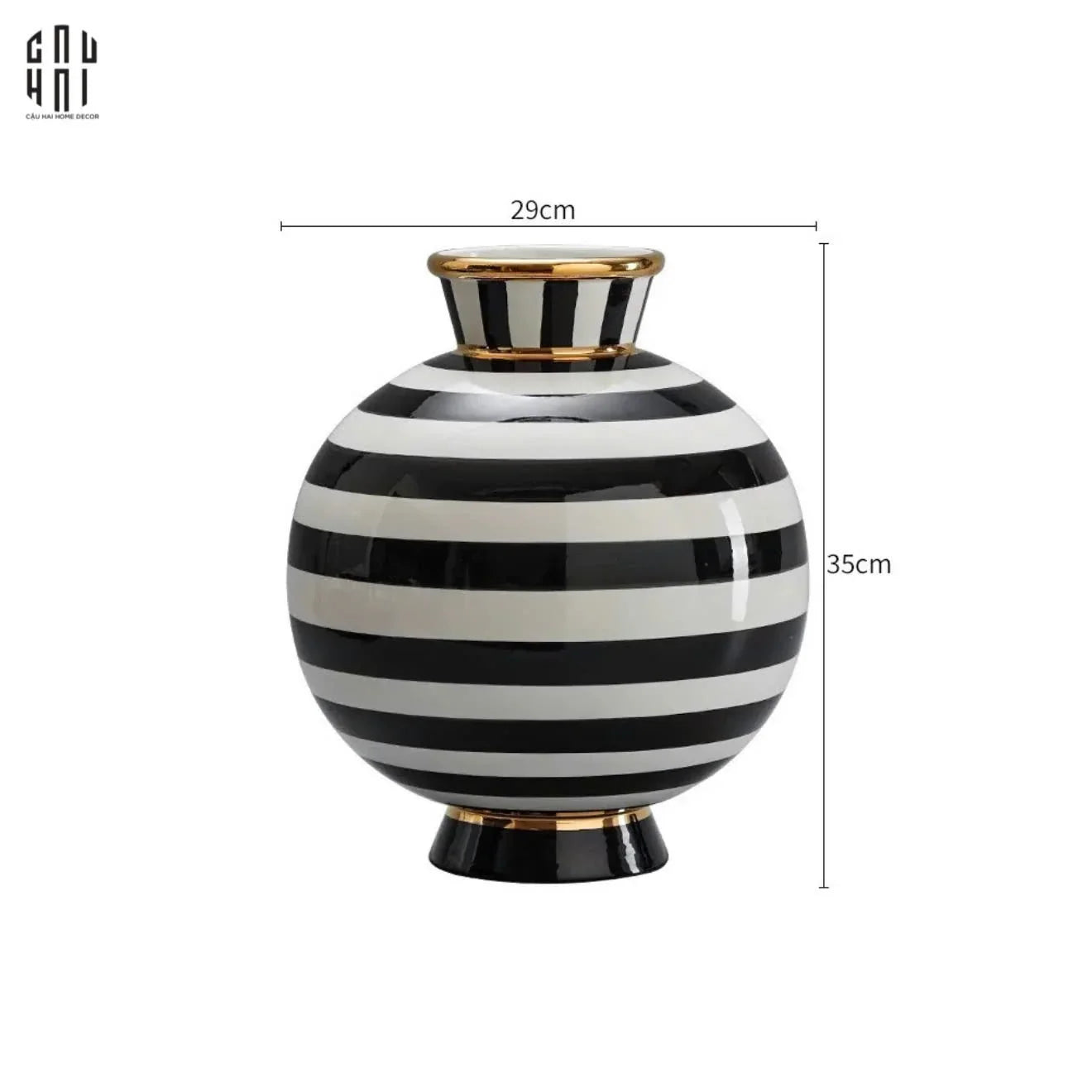 HOME COUTURE - BÌNH HOA ELITE METROPOLIS SOHO STRIPE ART - CẬU HAI HOME DECOR