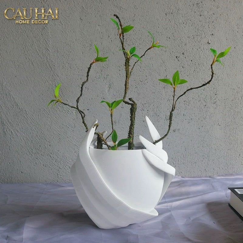 HOME COUTURE - BÌNH HOA ETERNAL WINGS H26 - CẬU HAI HOME DECOR