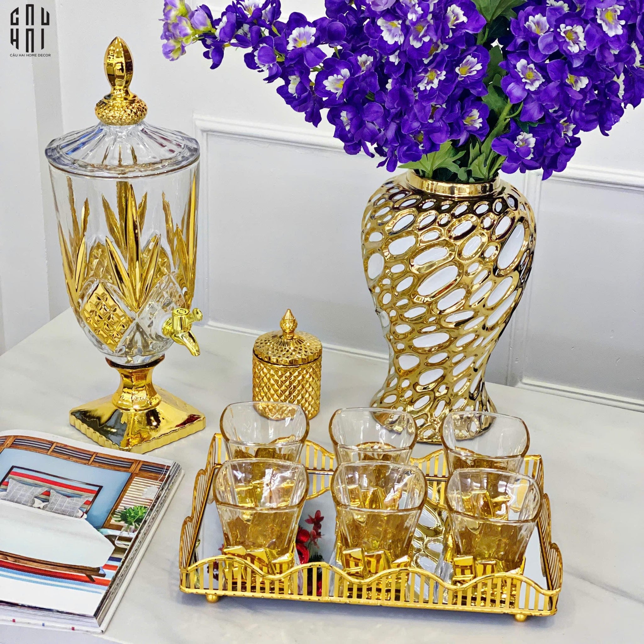 HOME COUTURE - BÌNH PHA LÊ "LE CRISTAL IMPÉRIAL" SS25 - CẬU HAI HOME DECOR