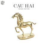 HOME COUTURE - TƯỢNG NGỰA BRASSON CHEVAL DE FORTUNE PREMIÈRE H24 UP-CẬU HAI HOME DECOR