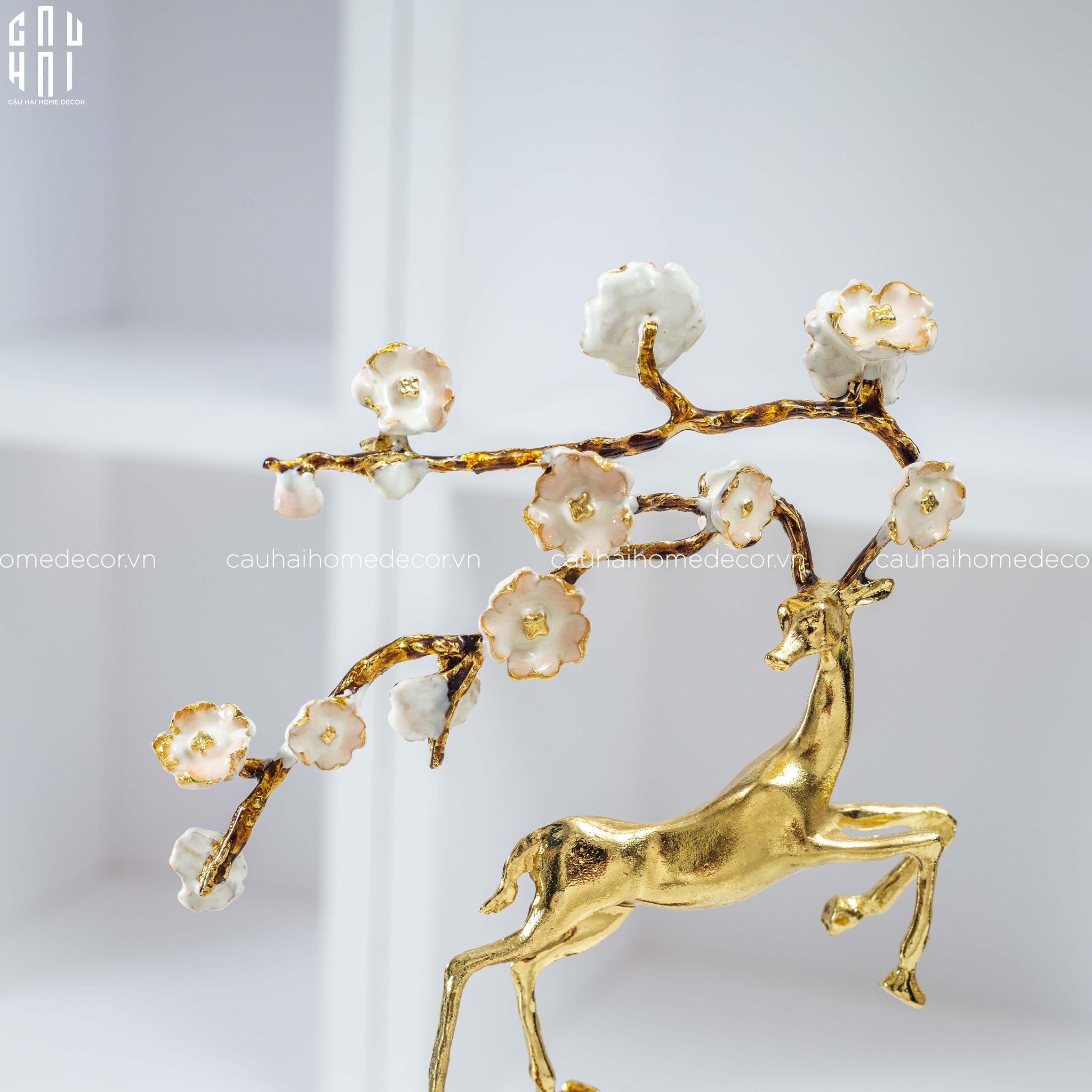 HOME COUTURE - BRASSON MARBLE JEWELRY - SPRING ELK SS25-CẬU HAI HOME DECOR