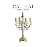 HOME COUTURE - ĐẾ NẾN CRYSTAL VERSAILLES CHANDERLIER H47 - CẬU HAI HOME DECOR
