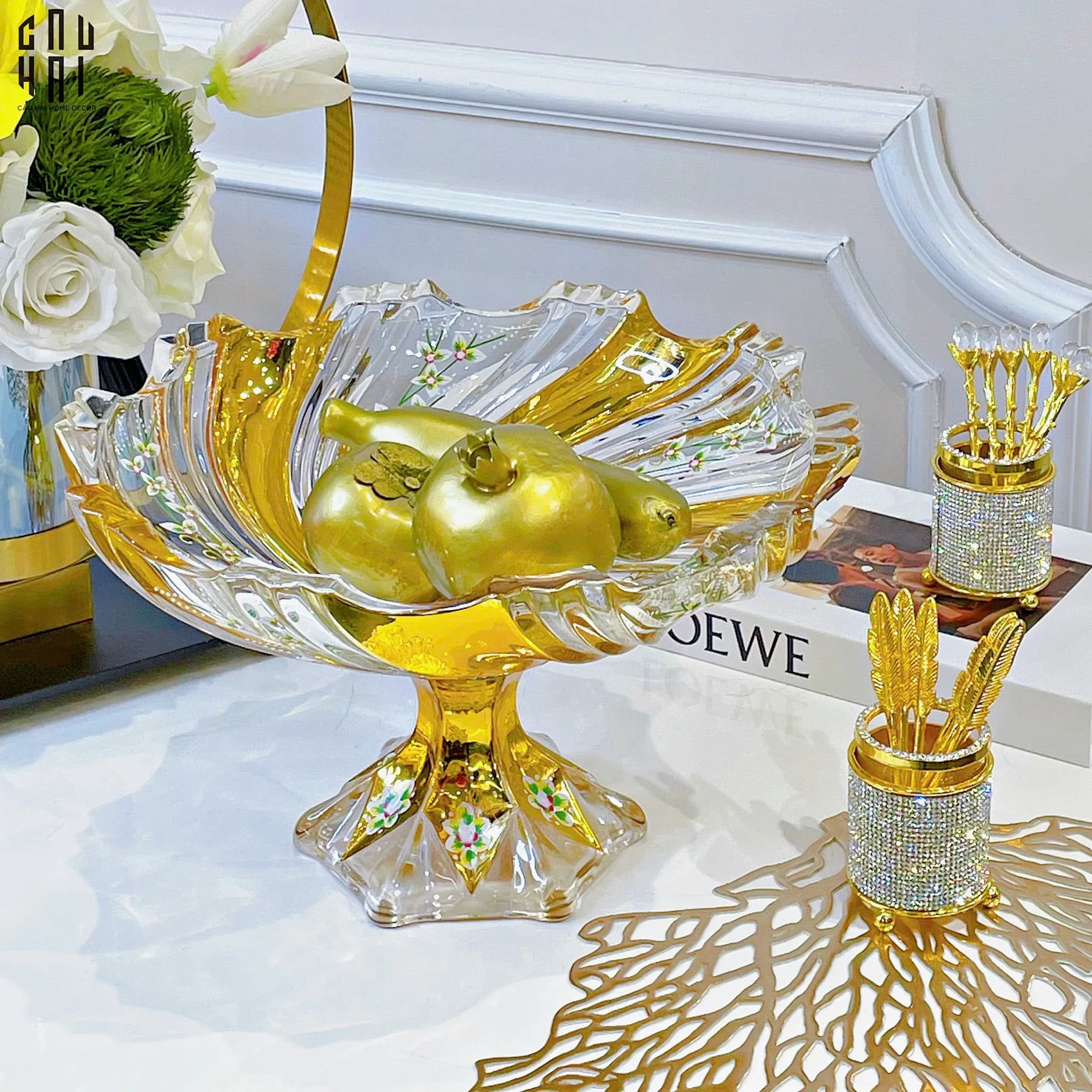 HOME COUTURE - ĐĨA PHA LÊ CRYSTAL HARPER SS25-CẬU HAI HOME DECOR