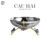 HOME COUTURE - ĐĨA PLATINUM PAVILLON IMPÉRIAL BOWL - CẬU HAI HOME DECOR