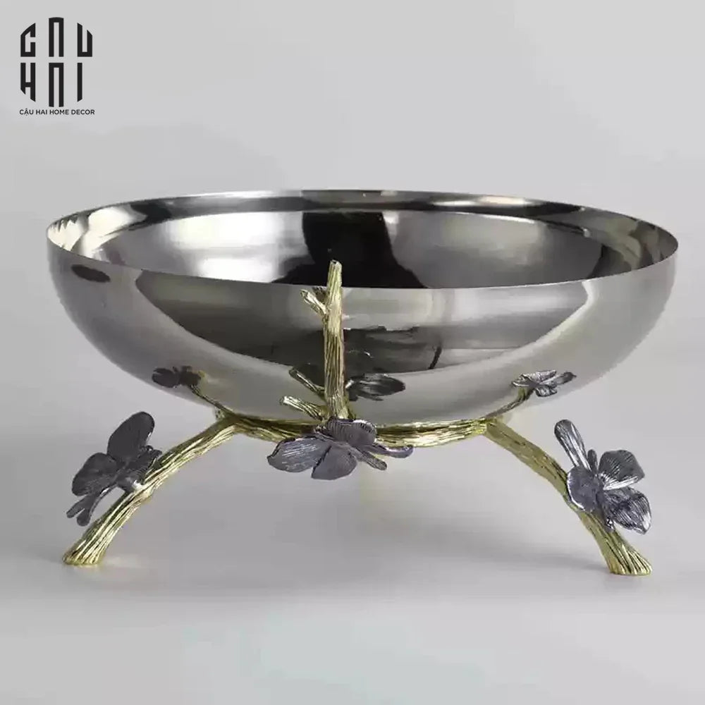 HOME COUTURE - ĐĨA PLATINUM PAVILLON IMPÉRIAL BOWL - CẬU HAI HOME DECOR