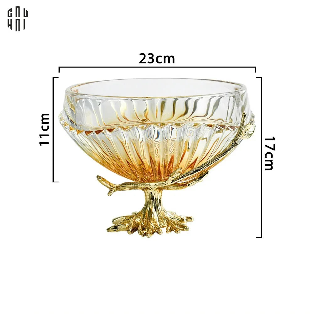 HOME COUTURE - ĐĨA TRÁI CÂY PHA LÊ CRYSTAL TWILIGHT _ SS25 - CẬU HAI HOME DECOR