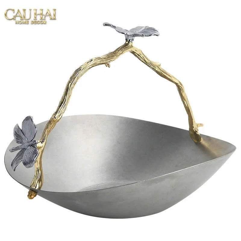 HOME COUTURE - GIỎ PLATINUM IMPÉRIAL PAVILLON FRUIT BASKET - CẬU HAI HOME DECOR