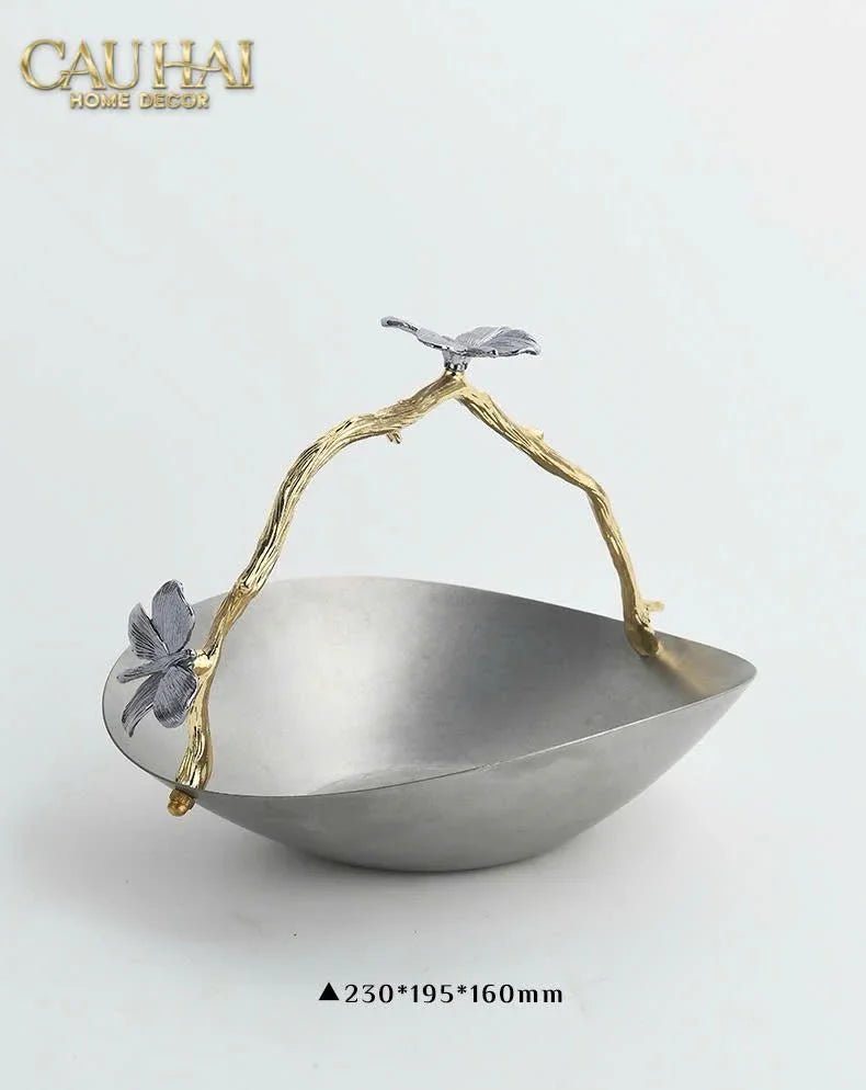 HOME COUTURE - GIỎ PLATINUM IMPÉRIAL PAVILLON FRUIT BASKET - CẬU HAI HOME DECOR