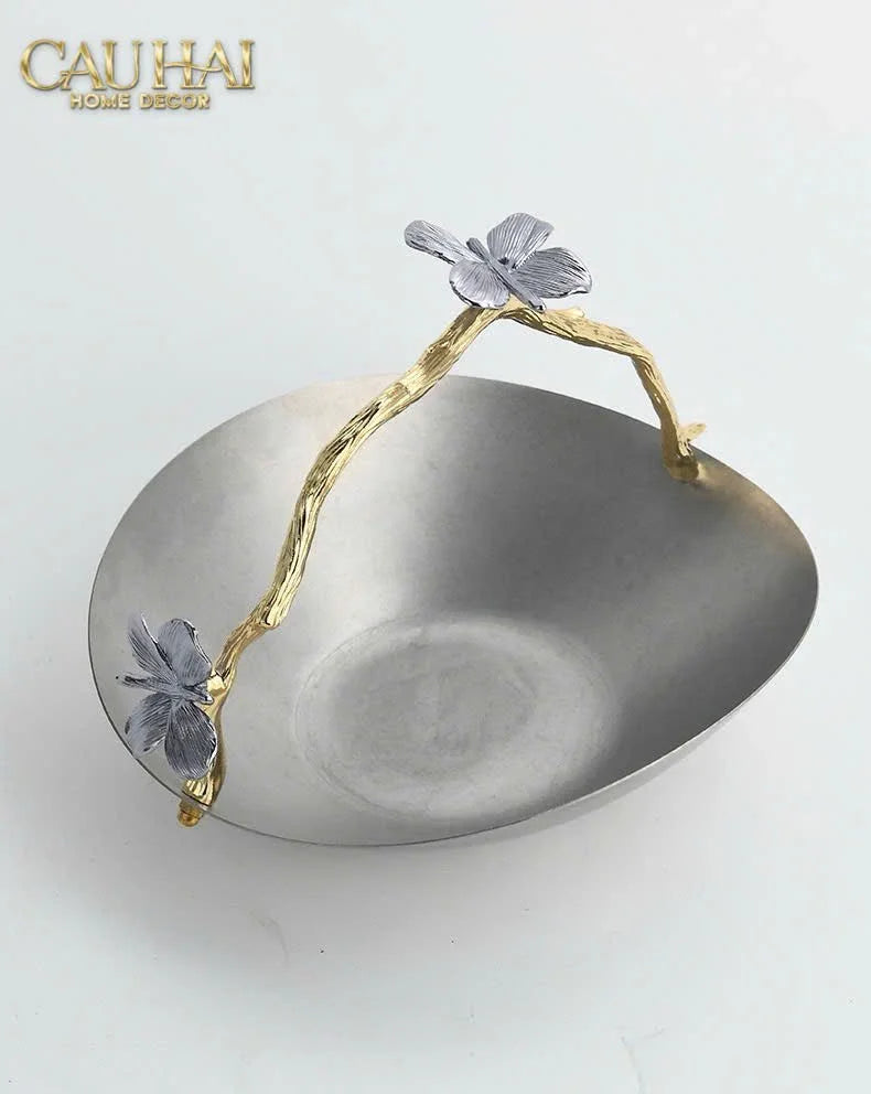 HOME COUTURE - GIỎ PLATINUM IMPÉRIAL PAVILLON FRUIT BASKET - CẬU HAI HOME DECOR