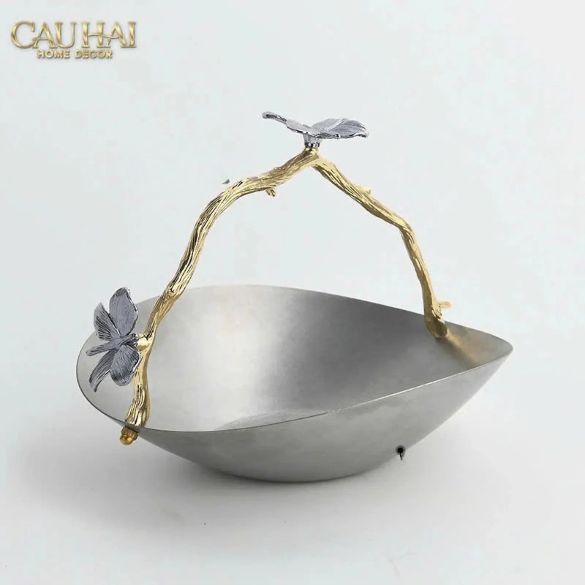 HOME COUTURE - GIỎ PLATINUM IMPÉRIAL PAVILLON FRUIT BASKET - CẬU HAI HOME DECOR