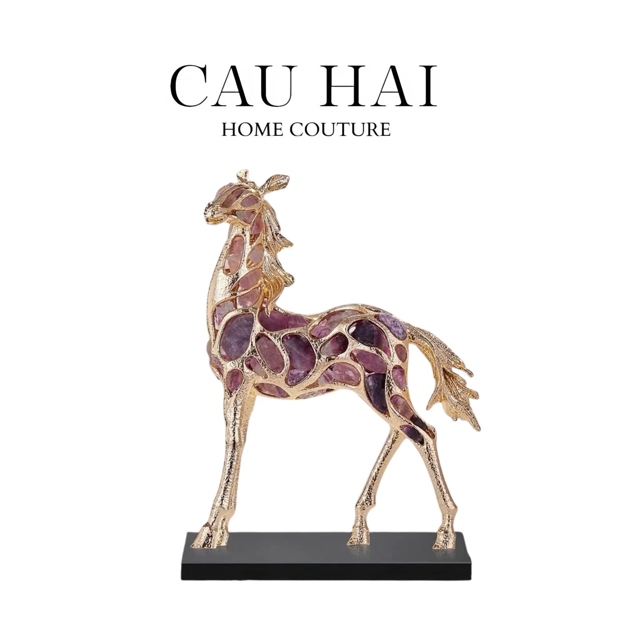 HOME COUTURE - ILLUMINATIAL SENTINEL BRASS JEWELRY SPIRIT - H34-CẬU HAI HOME DECOR