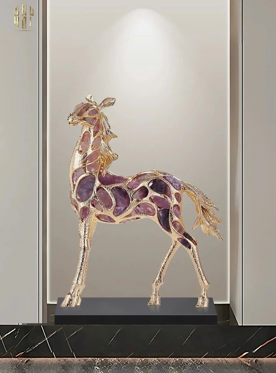 HOME COUTURE - ILLUMINATIAL SENTINEL BRASS JEWELRY SPIRIT - H34-CẬU HAI HOME DECOR