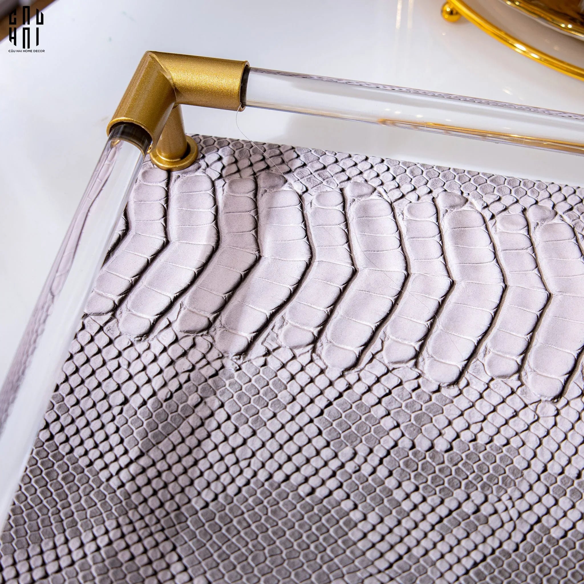 HOME COUTURE -KHAY DA CAO CẤP PEAU DE VIPÈRE 48-CẬU HAI HOME DECOR