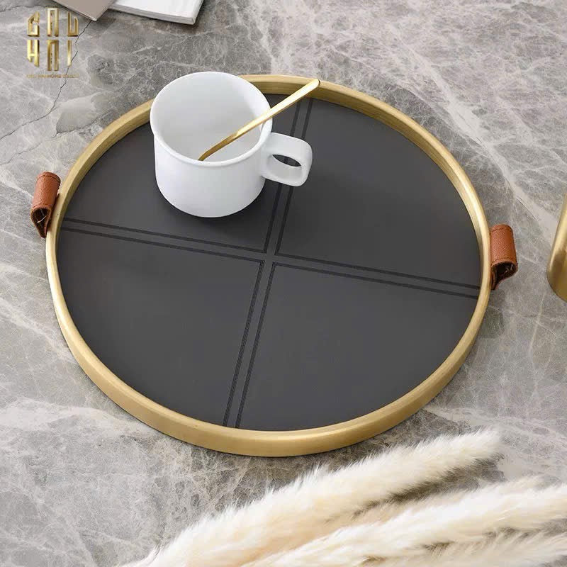 HOME COUTURE - KHAY DA TRÒN GRAY EDIN 36-CẬU HAI HOME DECOR