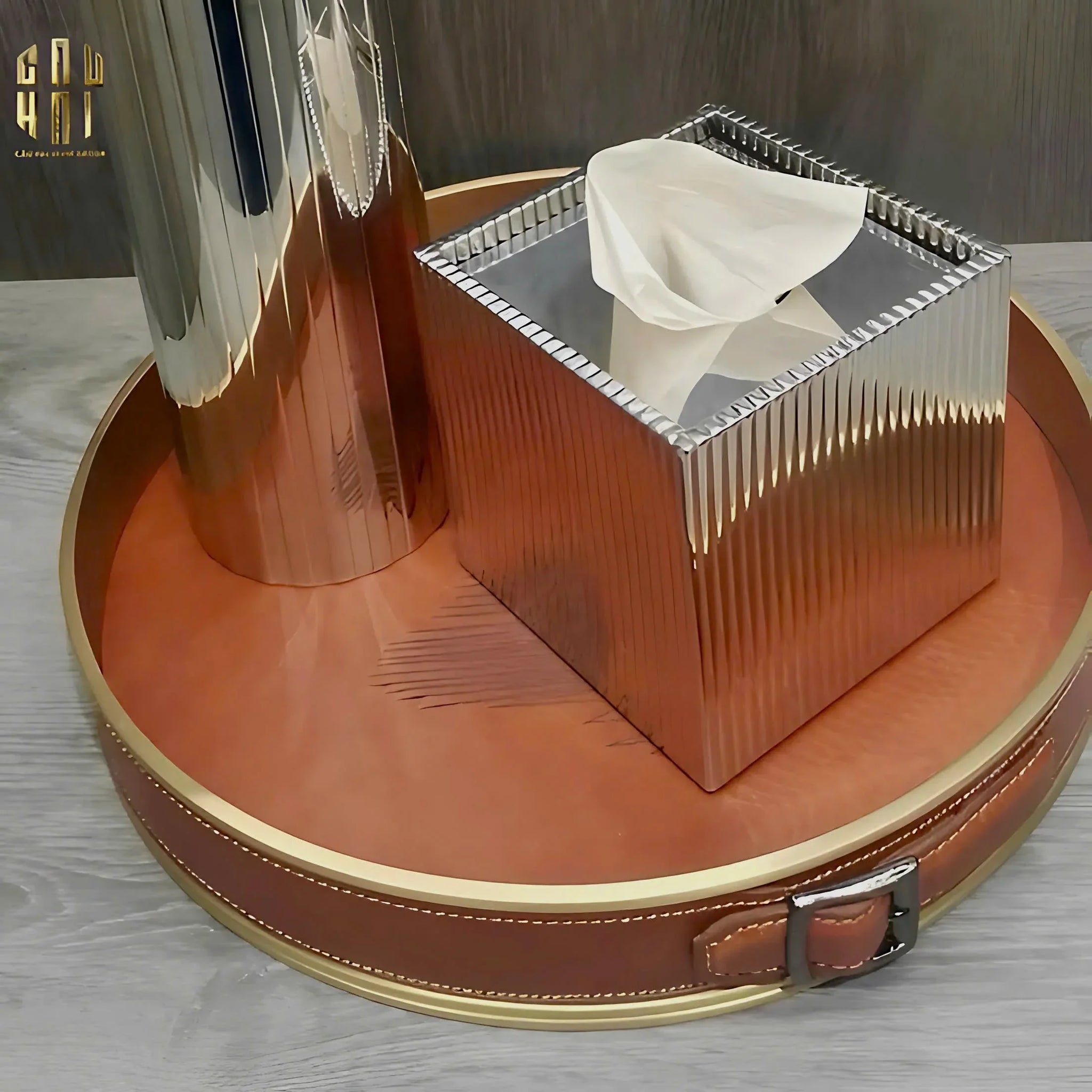 HOME COUTURE - KHAY DA TRÒN SADDLE BELT D33-CẬU HAI HOME DECOR