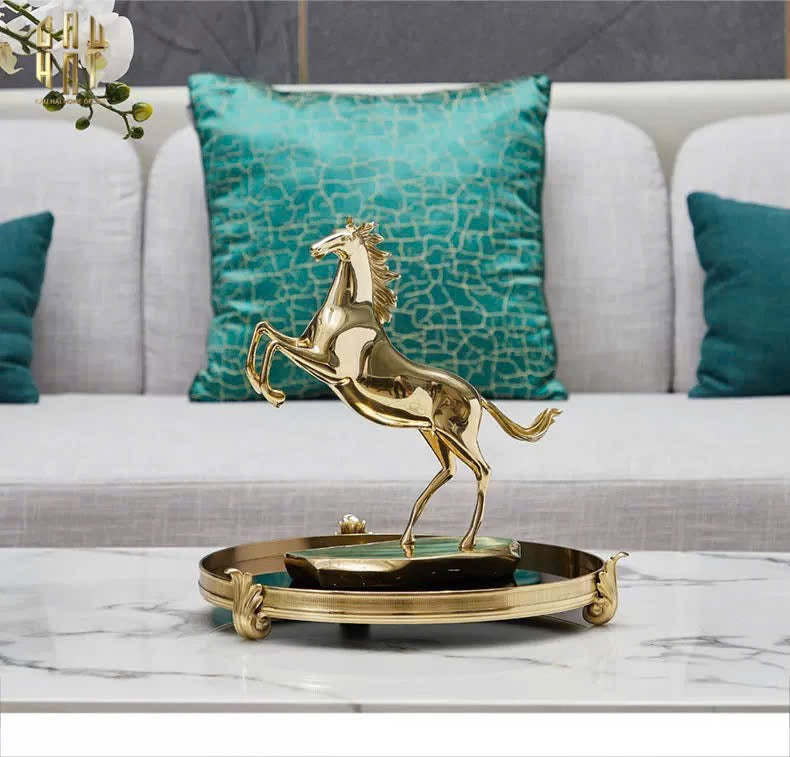 HOME COUTURE - KHAY GƯƠNG BRONZE BAROQUE MEDUSA 32 - CẬU HAI HOME DECOR