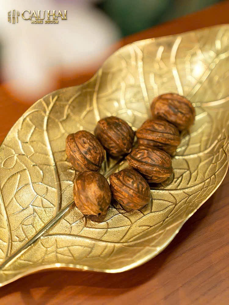 HOME COUTURE - KHAY LÁ ĐỒNG ĐÁ QUÝ CANARY SERENADE - CẬU HAI HOME DECOR