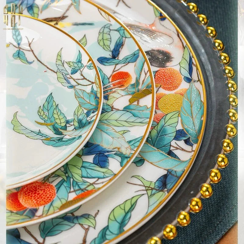 HOME COUTURE - LUXURY PARADISE EDEN SET 70 pcs SS26-CẬU HAI HOME DECOR