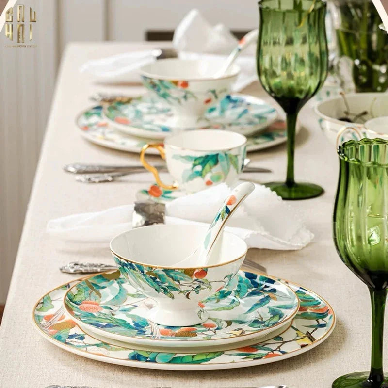HOME COUTURE - LUXURY PARADISE EDEN SET 70 pcs SS26-CẬU HAI HOME DECOR
